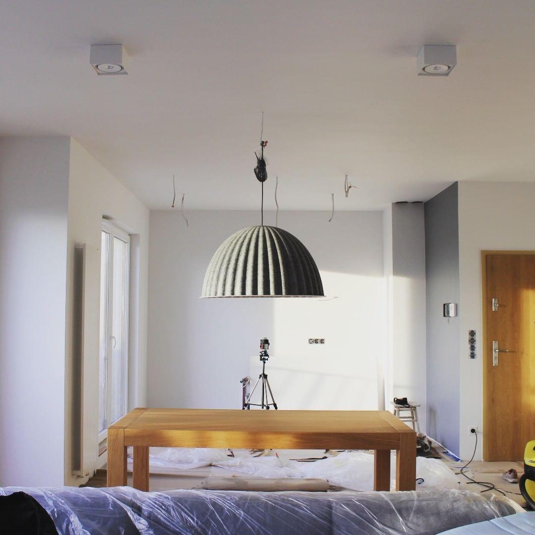 AriethLampe Pendante Classique en Feutre - Neutralighting