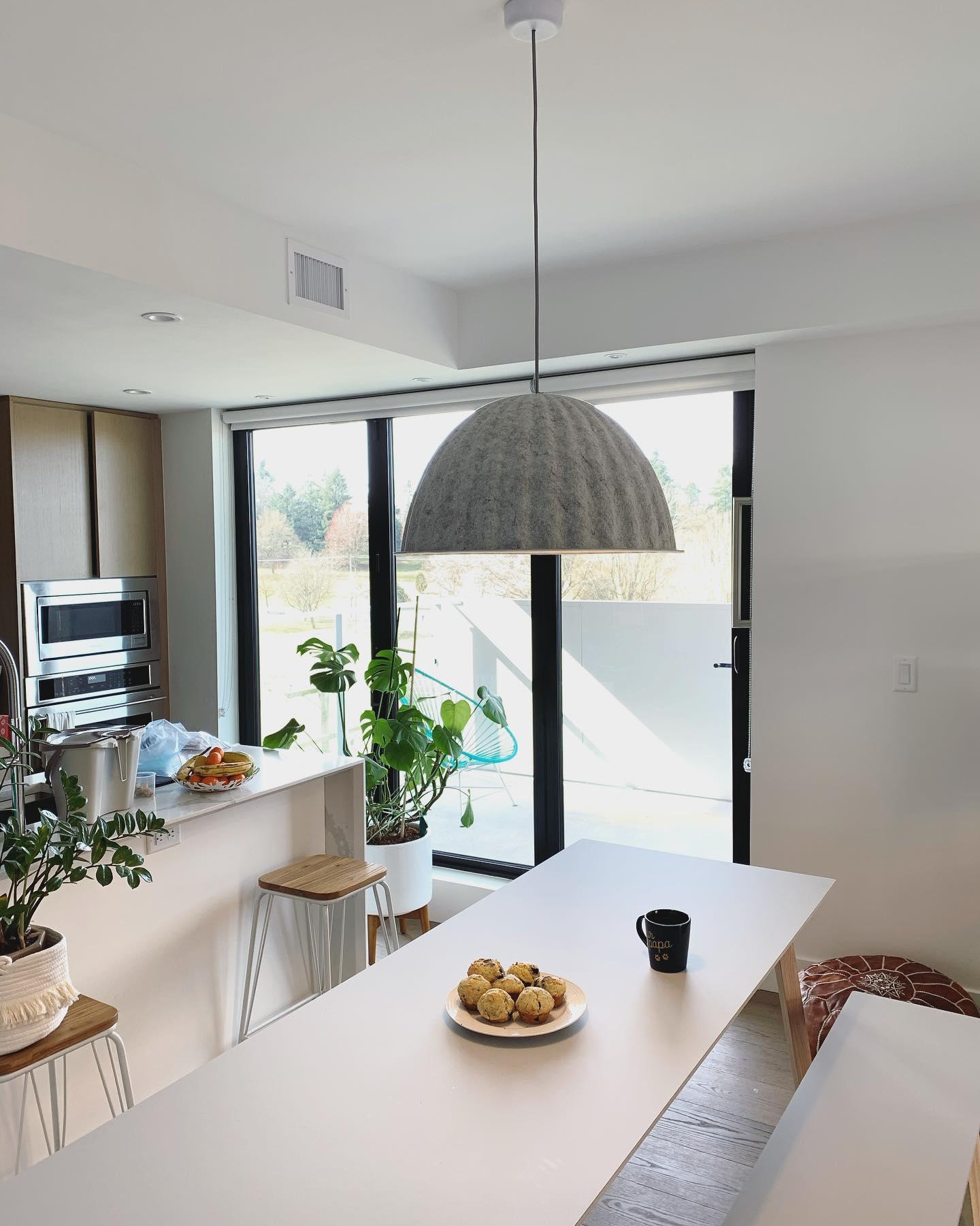 AriethLampe Pendante Classique en Feutre - Neutralighting