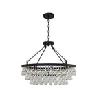 Avelis Postmodern Luxury Unique Tiered Crystal Chandelier - Neutralighting