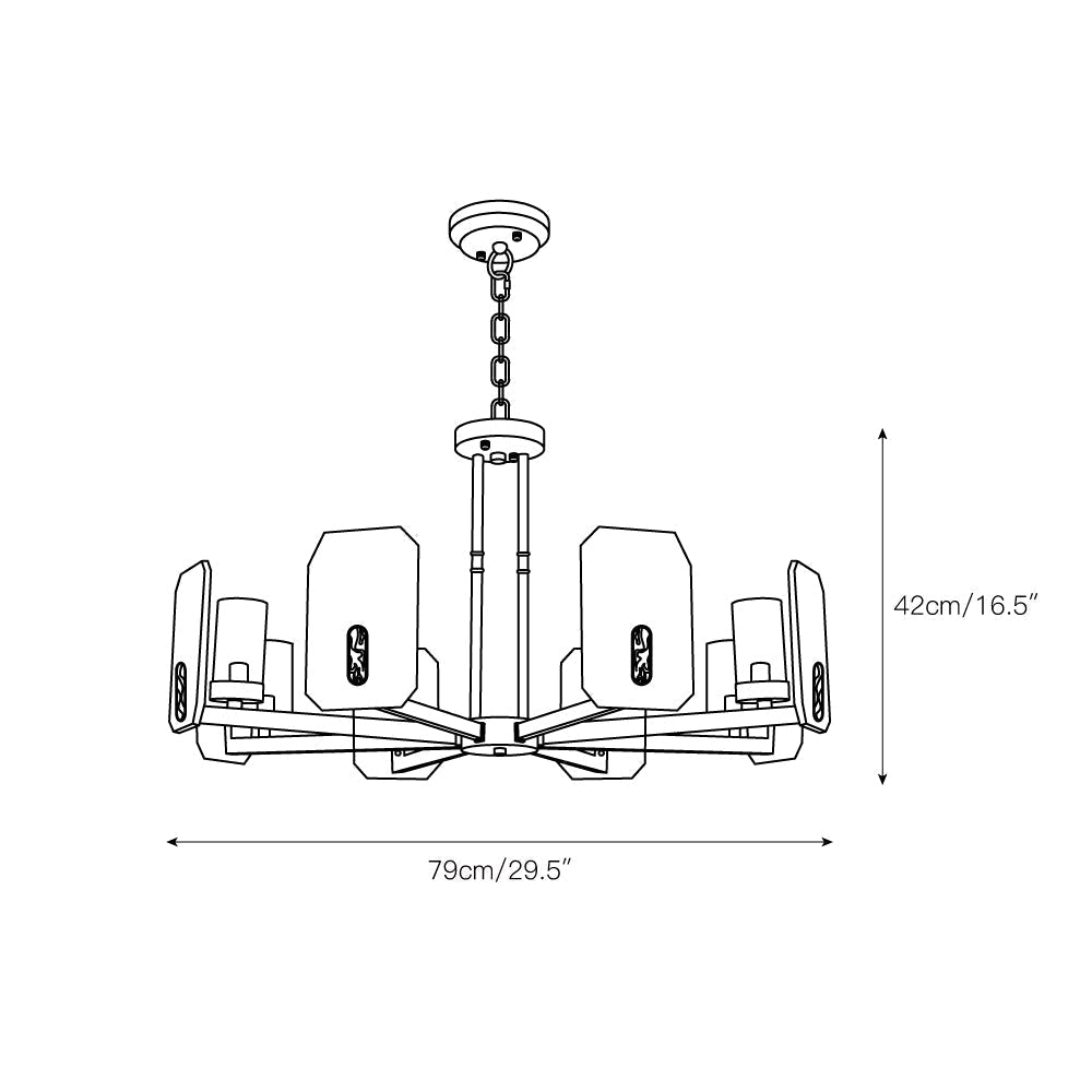 Aursorion Lustre Laiton Albâtre Luxe Postmoderne - Neutralighting