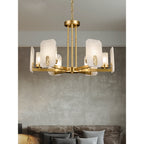 Aursorion Lustre Laiton Albâtre Luxe Postmoderne - Neutralighting