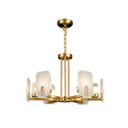 Aursorion Lustre Laiton Albâtre Luxe Postmoderne - Neutralighting