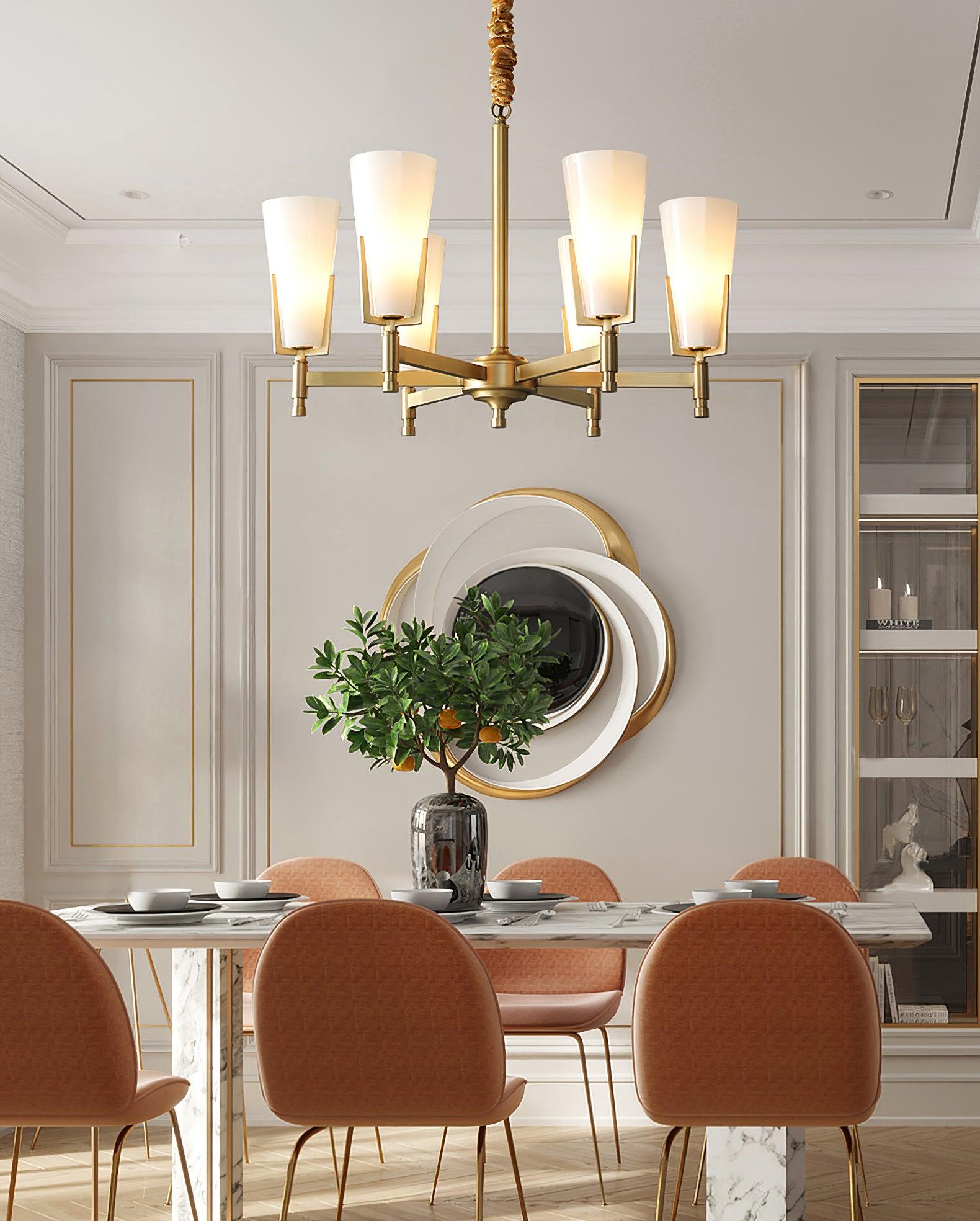 Gleam Lustre en Laiton de Luxe - Neutralighting