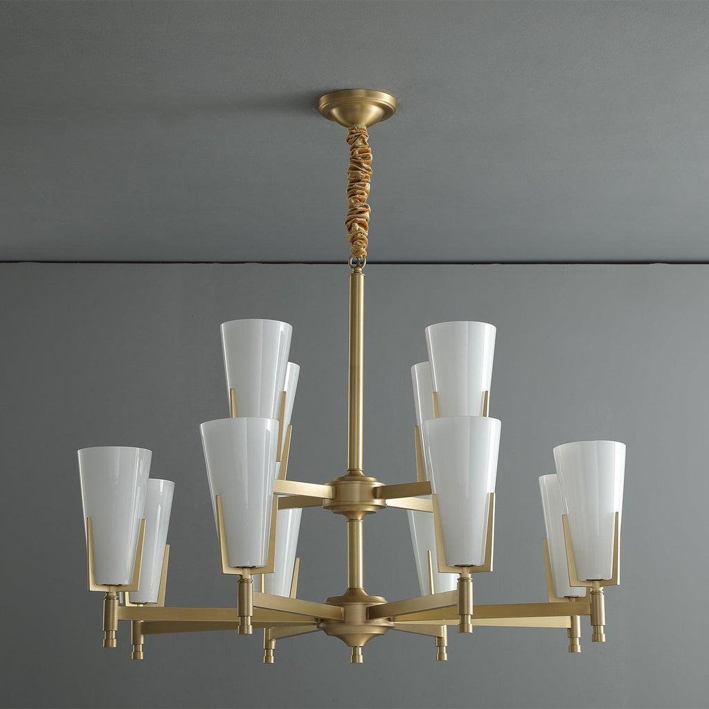 Gleam Lustre en Laiton de Luxe - Neutralighting