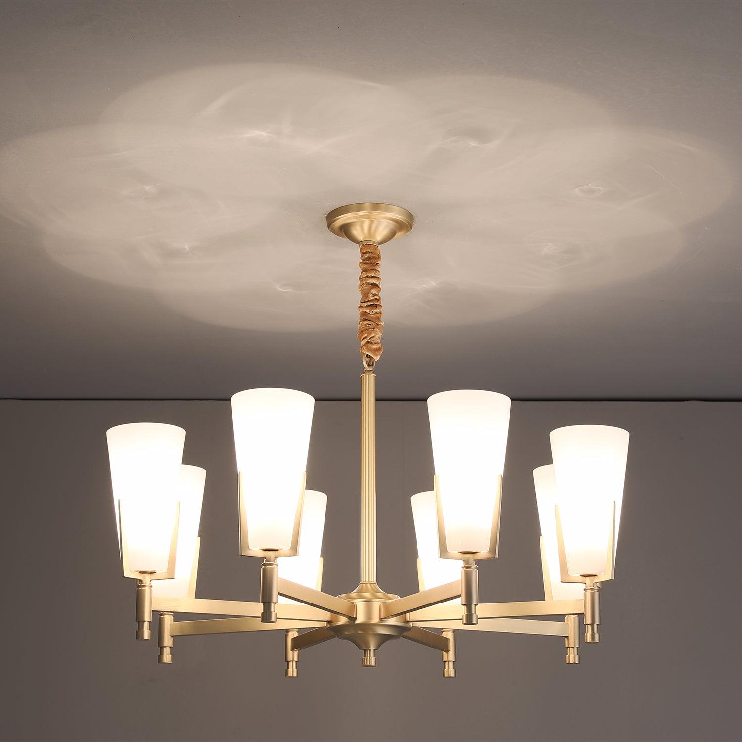Gleam Lustre en Laiton de Luxe - Neutralighting