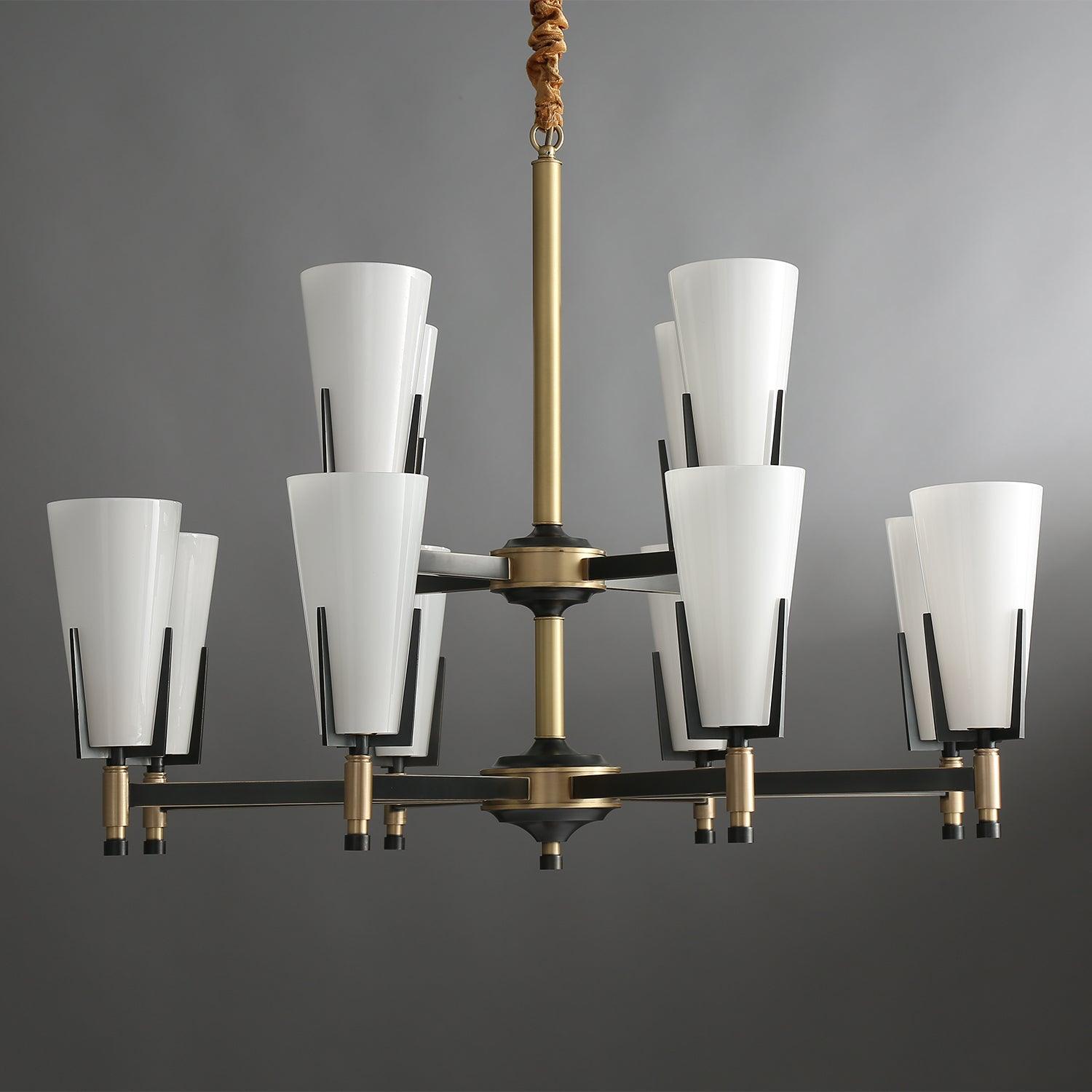 Gleam Lustre en Laiton de Luxe - Neutralighting
