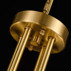 Aursorion Lustre Laiton Albâtre Luxe Postmoderne - Neutralighting
