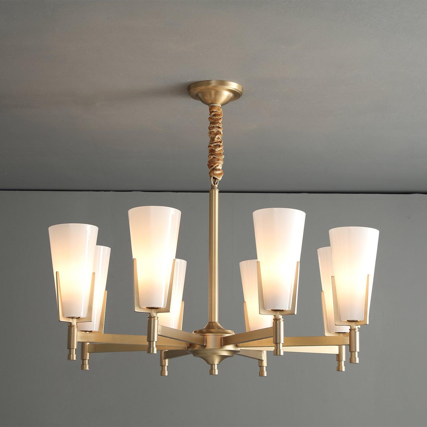 Gleam Lustre en Laiton de Luxe - Neutralighting