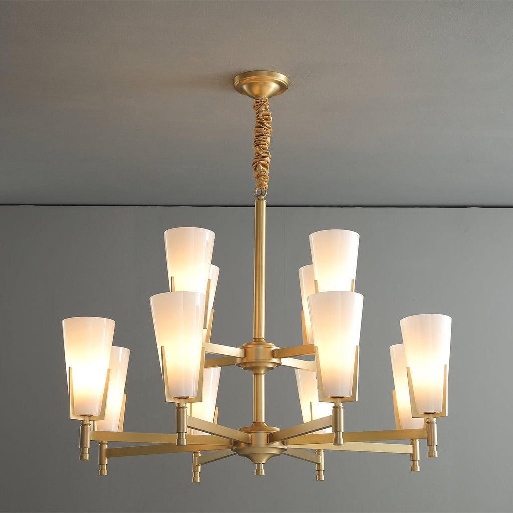 Gleam Lustre en Laiton de Luxe - Neutralighting