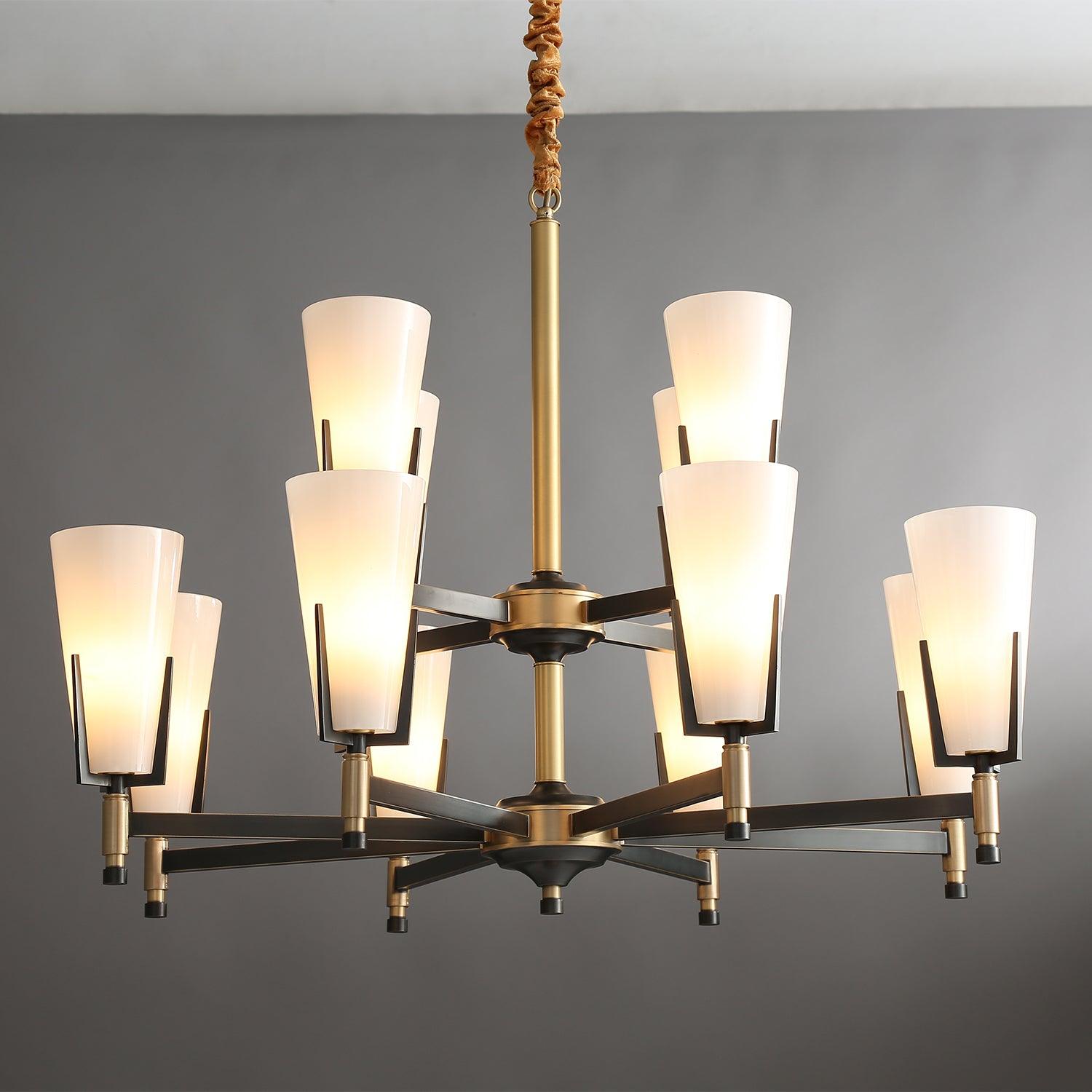 Gleam Lustre en Laiton de Luxe - Neutralighting