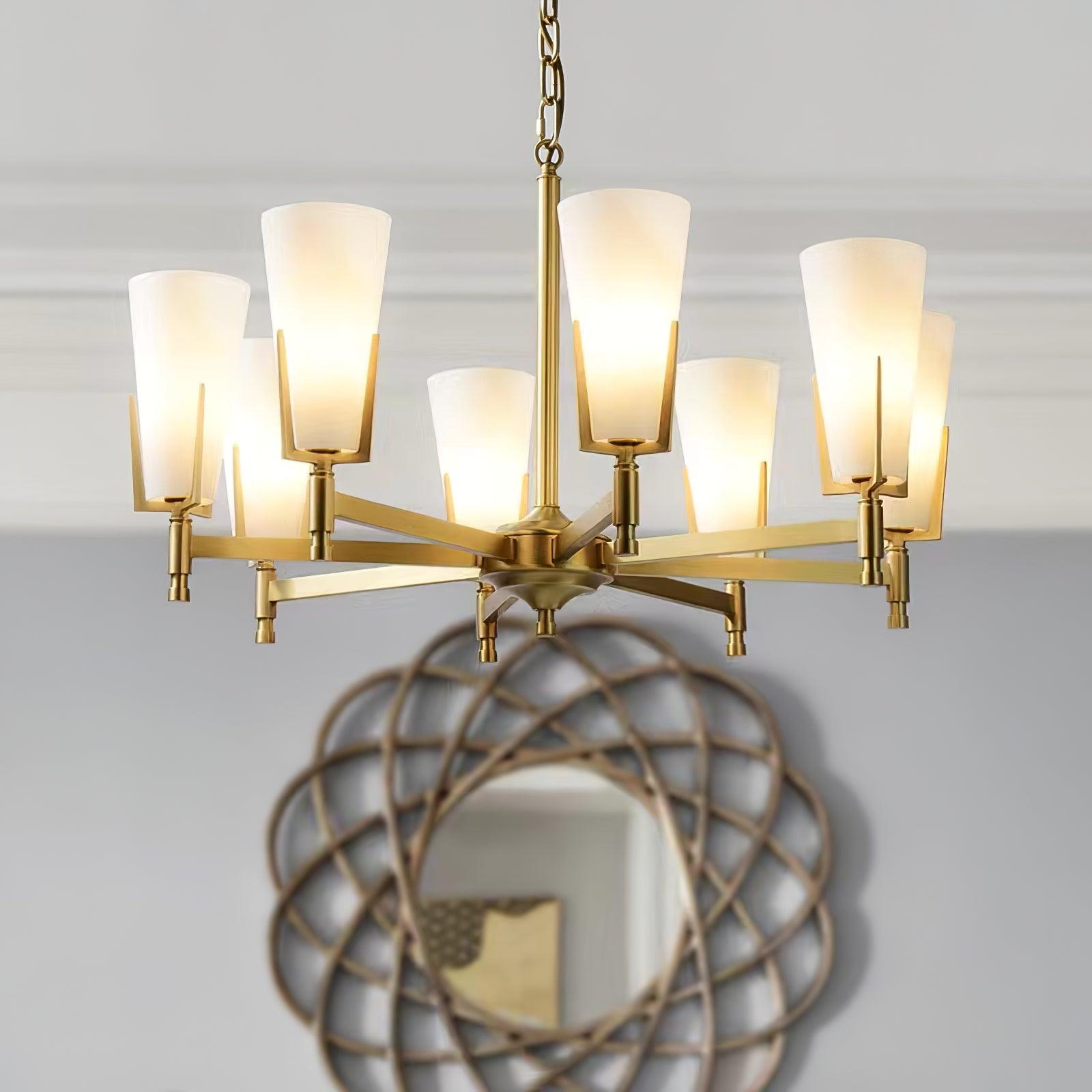 Gleam Lustre en Laiton de Luxe - Neutralighting