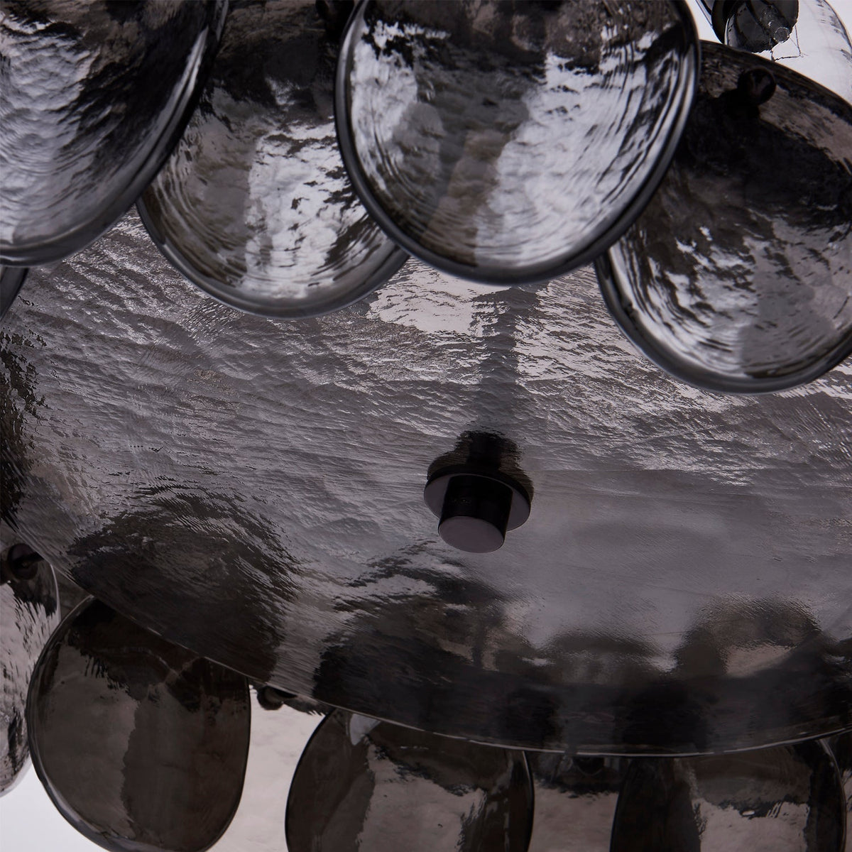 Aurora Chandelier Luxueux en Verre et Laiton - Neutralighting