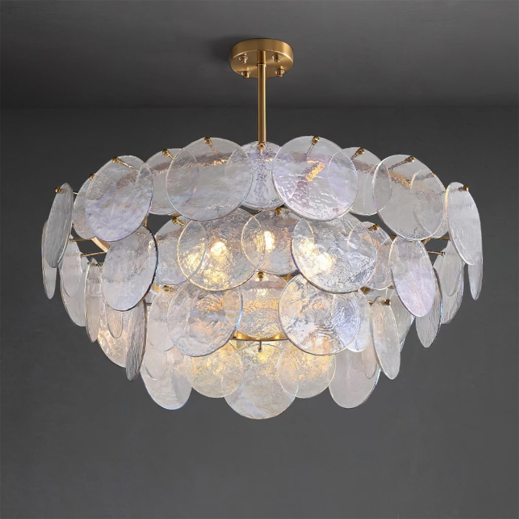 Utopia Lustre Disque en Verre Superposé - Neutralighting