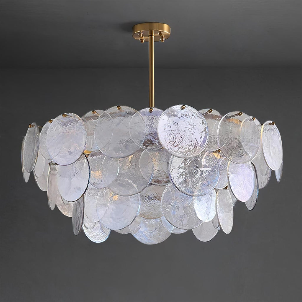 Utopia Lustre Disque en Verre Superposé - Neutralighting