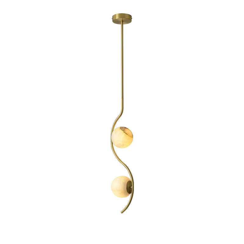 Civenan Suspension Albâtre Courbé Minimaliste Moderne - Neutralighting