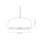Avi Moderne LED Lustre Argent Polystyrène Métal Salon Salle à Manger - Neutralighting