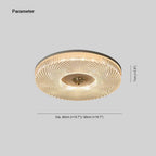 Orb Plafonnier Moderne Rond LED Blanc/Doré/Noir Chambre à Coucher - Neutralighting