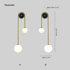 Elaro Applique Murale Arc en Laiton - Neutralighting