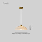 Delin Suspension Dôme en Albâtre & Laiton - Neutralighting