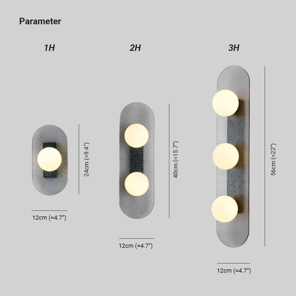 Lustra Lampe Murale Disque Modulaire