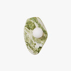 Fyln Applique Murale Organique en Marbre Vert - Neutralighting