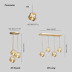 Ice Verre Suspension Luminaire Design - Neutralighting