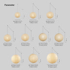 Sylin Suspension Déportée en Soie de Mûrier - Neutralighting