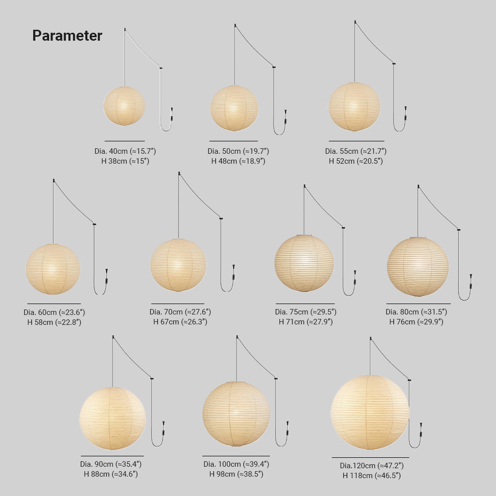 Sylin Suspension Déportée en Soie de Mûrier - Neutralighting
