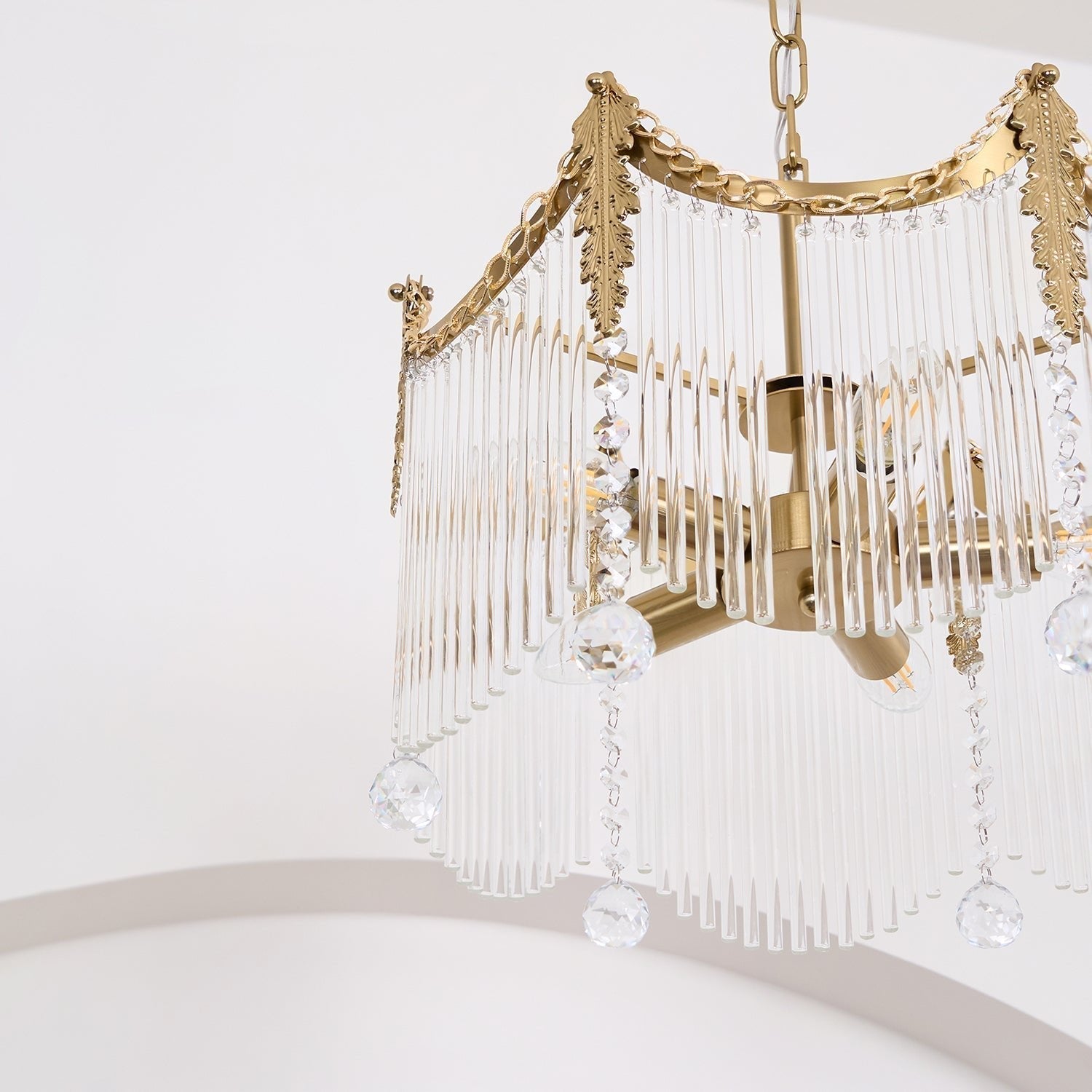 Elias Lustres Champêtres en Verre Luxueux - Neutralighting