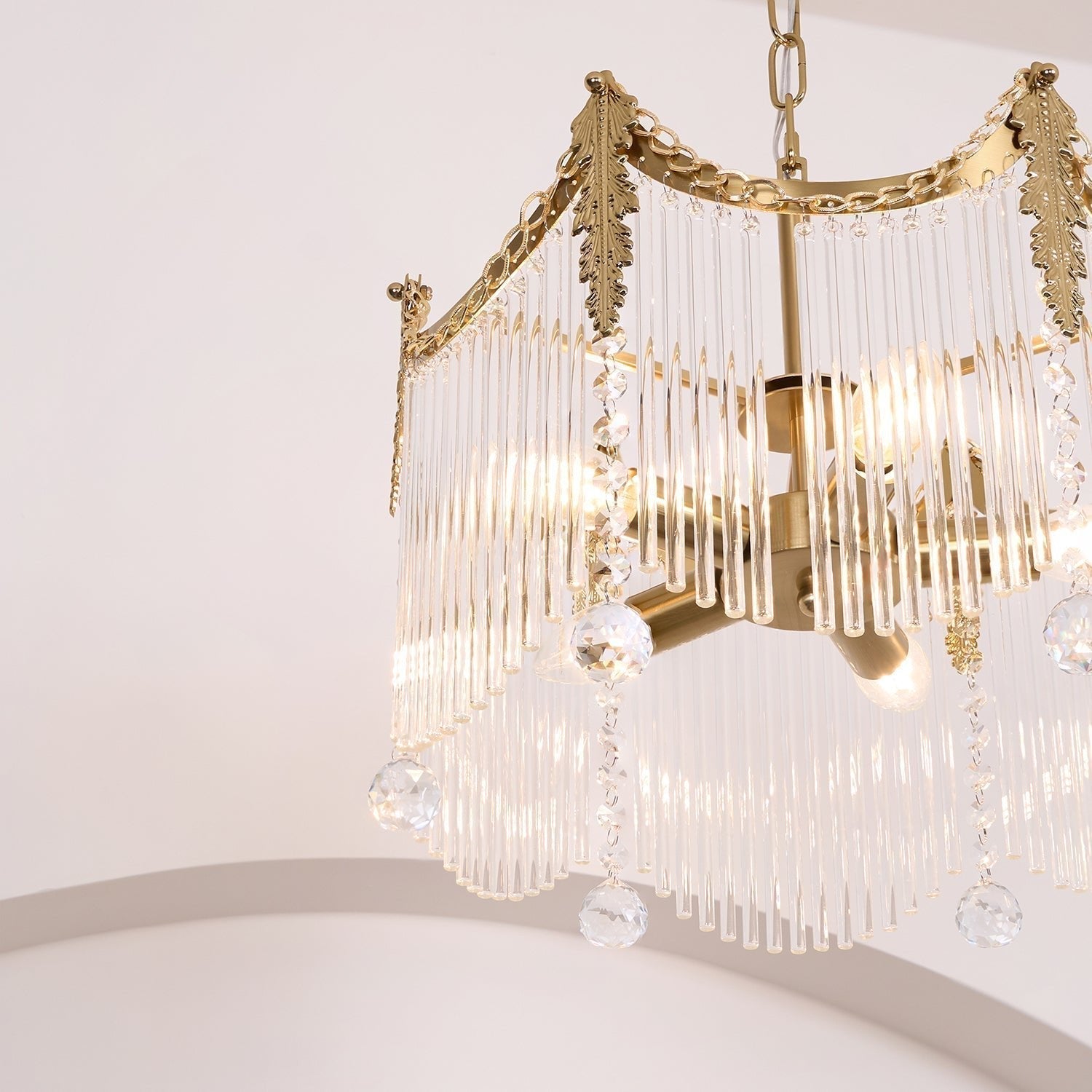 Elias Lustres Champêtres en Verre Luxueux - Neutralighting