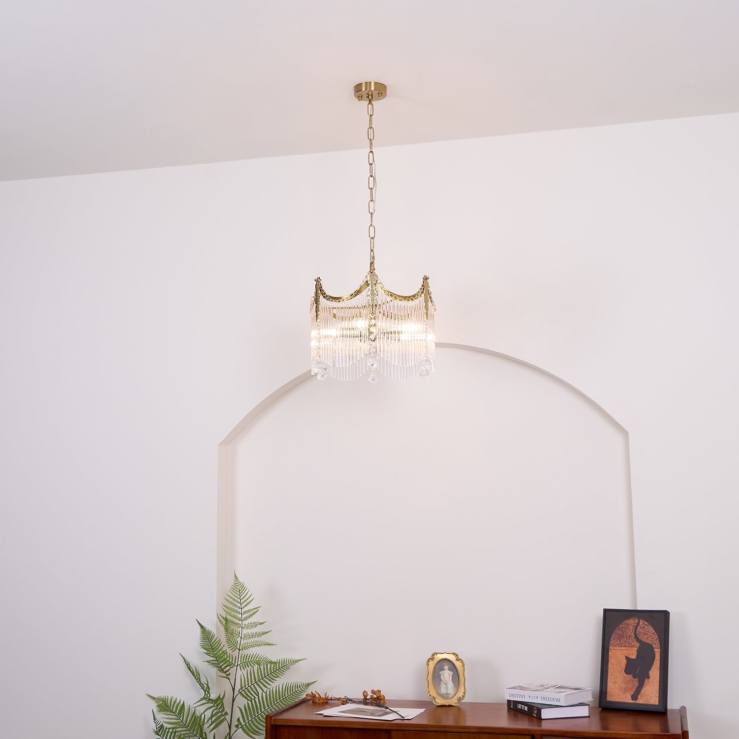 Elias Lustres Champêtres en Verre Luxueux - Neutralighting