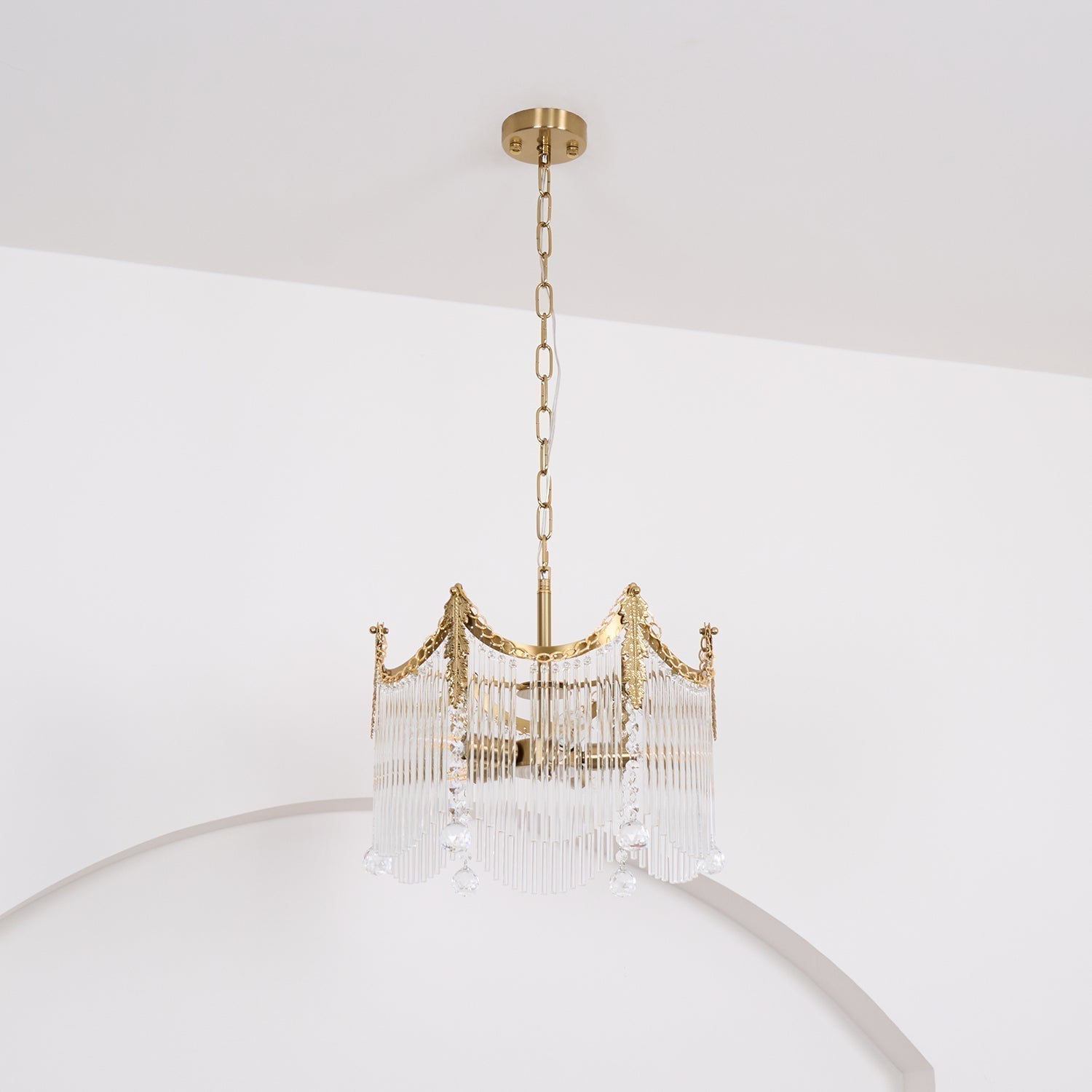 Elias Lustres Champêtres en Verre Luxueux - Neutralighting