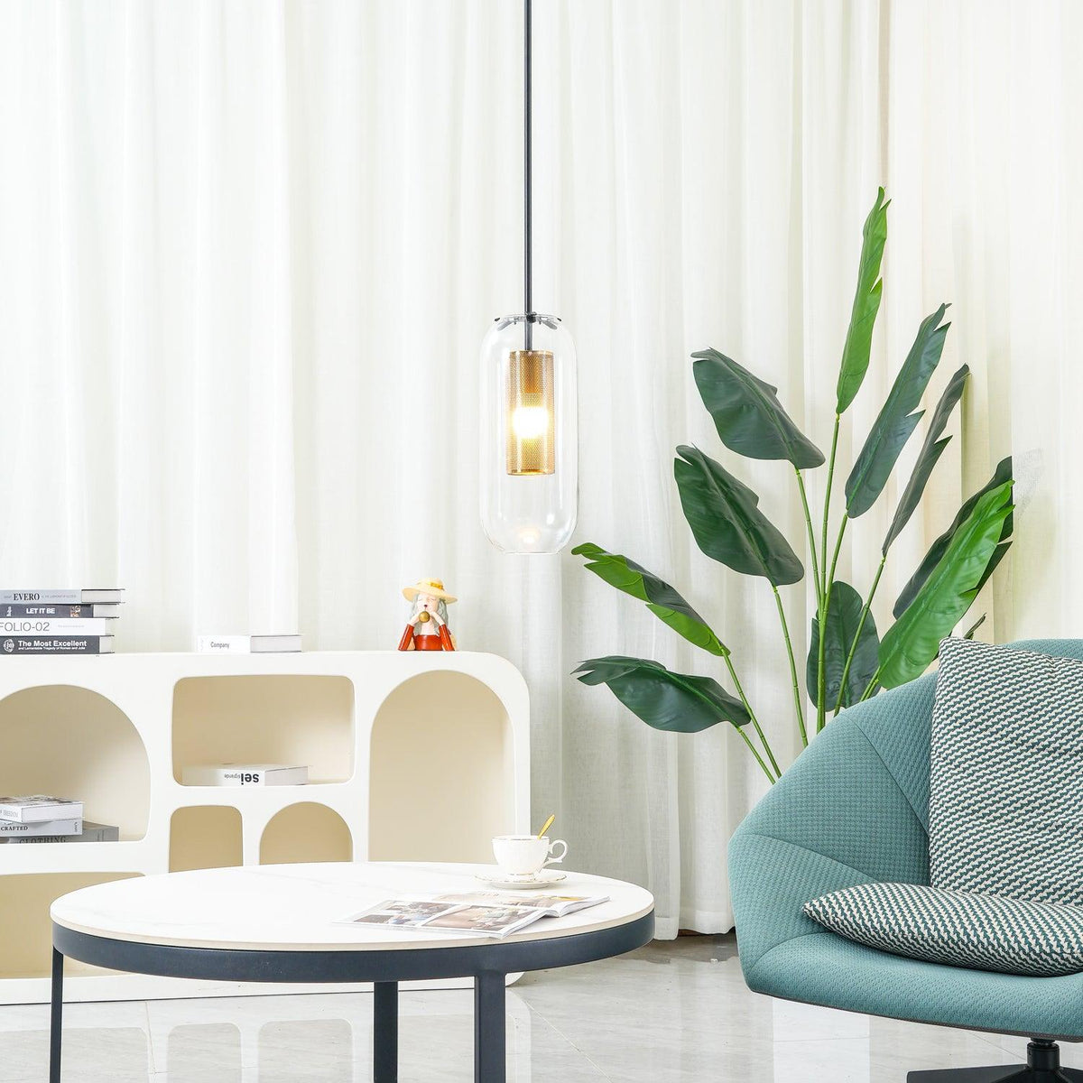 Sypharil Suspension Verre Minimaliste - Neutralighting