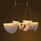 Covela Postmodern Luxury Ribbon Pendant Lamp - Neutralighting