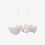 Covela Postmodern Luxury Ribbon Pendant Lamp - Neutralighting