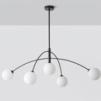Lustra Chandelier Valentina Arc Laiton Élégant - Neutralighting