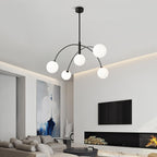Lustra Chandelier Valentina Arc Laiton Élégant - Neutralighting