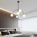Lustra Chandelier Valentina Arc Laiton Élégant - Neutralighting