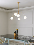 Lustra Chandelier Valentina Arc Laiton Élégant - Neutralighting
