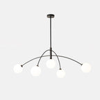 Lustra Chandelier Valentina Arc Laiton Élégant - Neutralighting