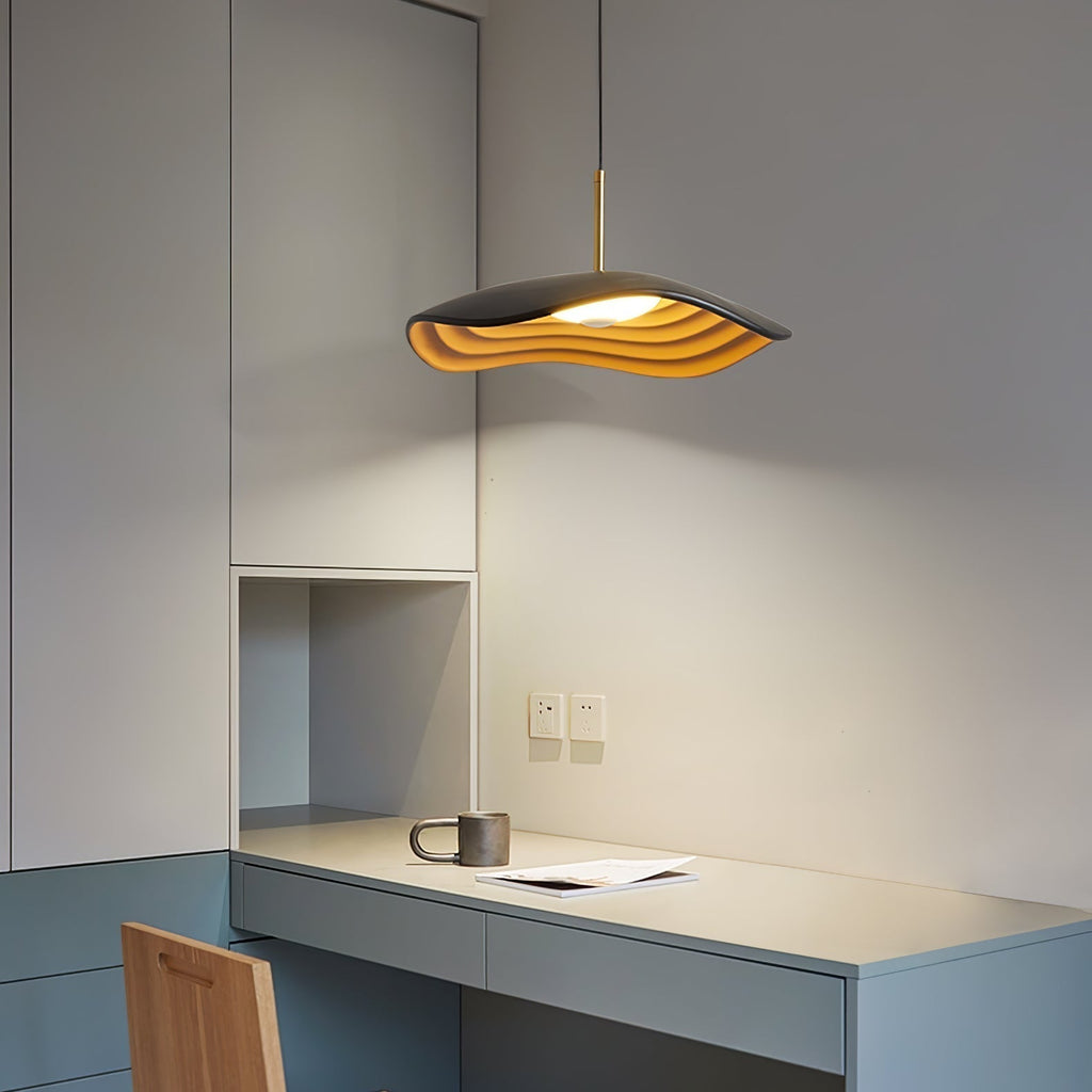 Zynthra Lampe suspendue artistique en résine - Neutralighting