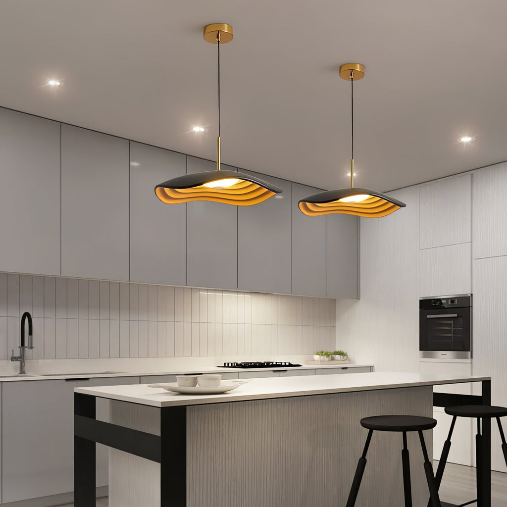 Zynthra Lampe suspendue artistique en résine - Neutralighting