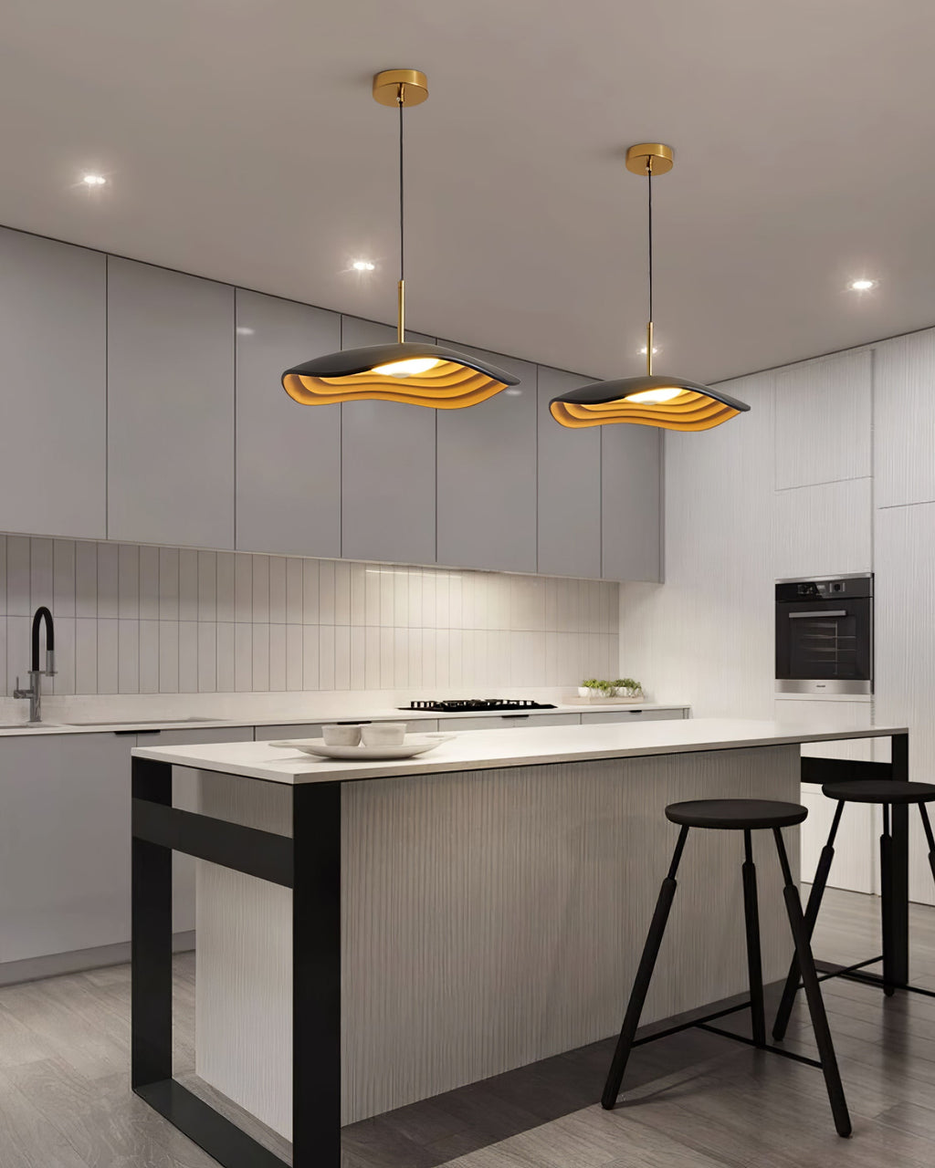 Ovelis Lampe Suspension Forme de Vague - Neutralighting