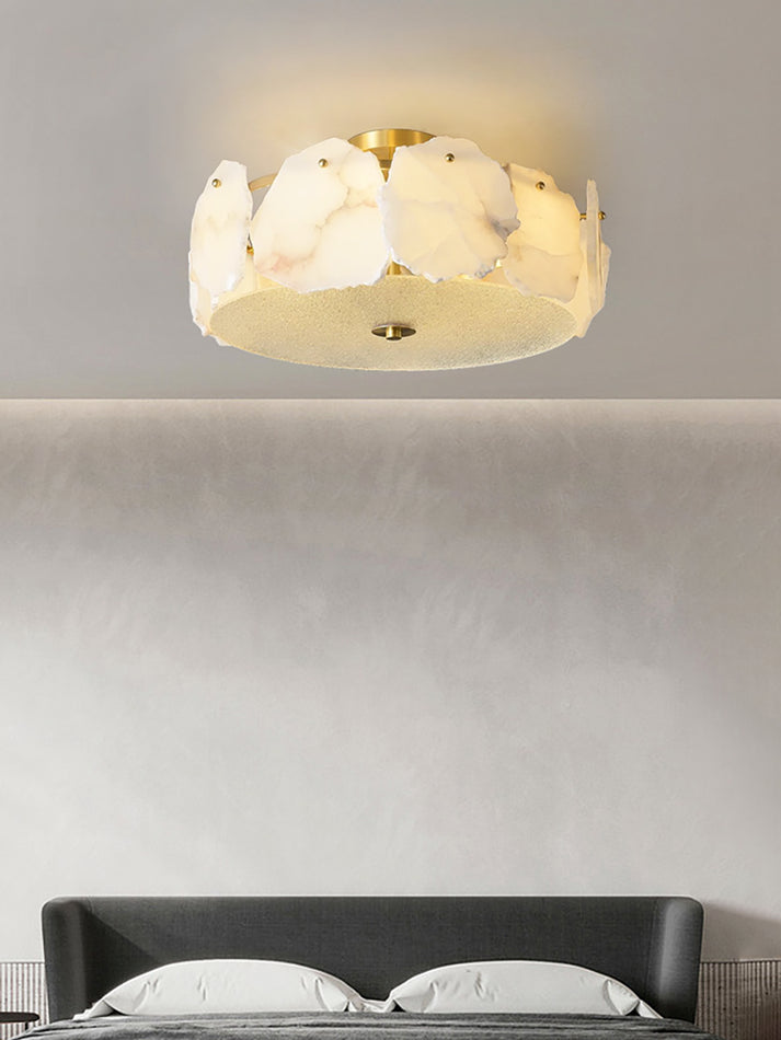 Amara Plafonnier en Albâtre à Encastrer - Neutralighting