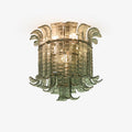 Aurora Lampe de Plafond en Verre Murano Pétale Vintage - Neutralighting
