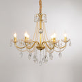 Elysion Lustra Chandelier Cristal Doré Élégant - Neutralighting