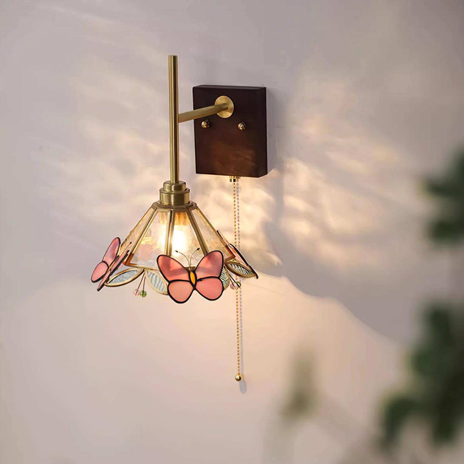 Valerie Applique Murale Charme Vintage Papillon - Neutralighting