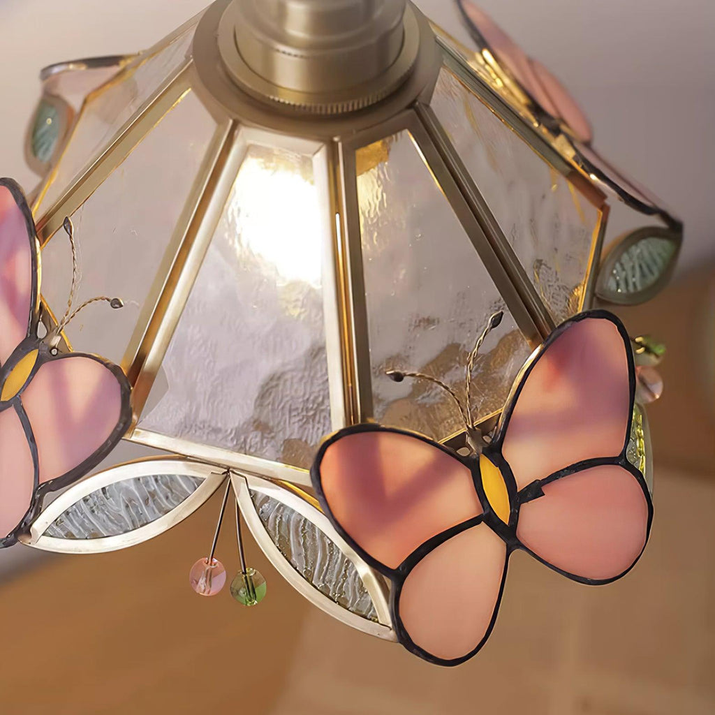 Valerie Applique Murale Charme Vintage Papillon - Neutralighting