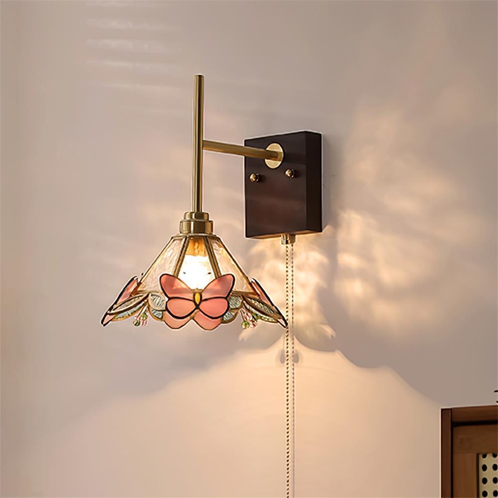 Valerie Applique Murale Charme Vintage Papillon - Neutralighting