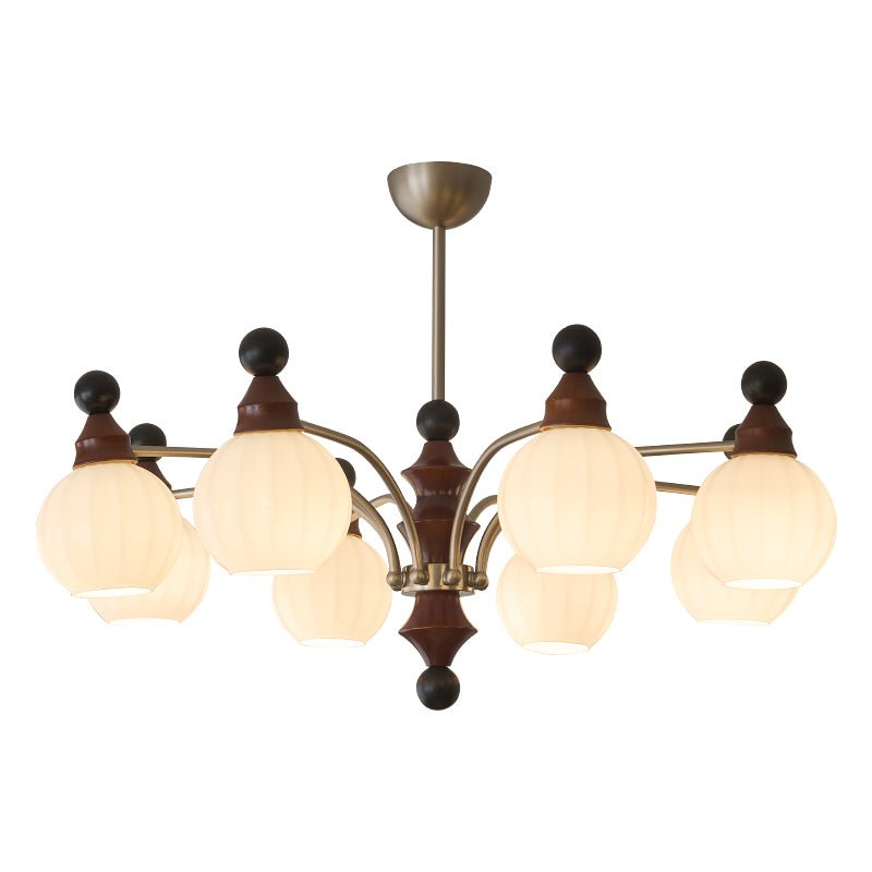 Zosilara Chandelier en Bois Traditionnel - Neutralighting